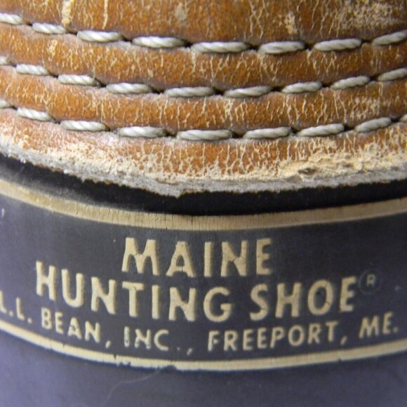 Mens LL Bean Maine Hunting Shoes Size 11N Made in USA main image 11